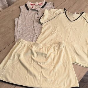 Tail Bundle Vintage Tennis Outfit Pima Cotton Micro Modal Interlock Size L/XL
